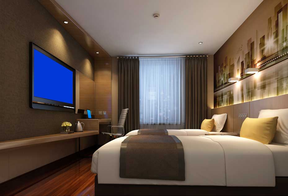 飘home酒店设计（双人间效果图）